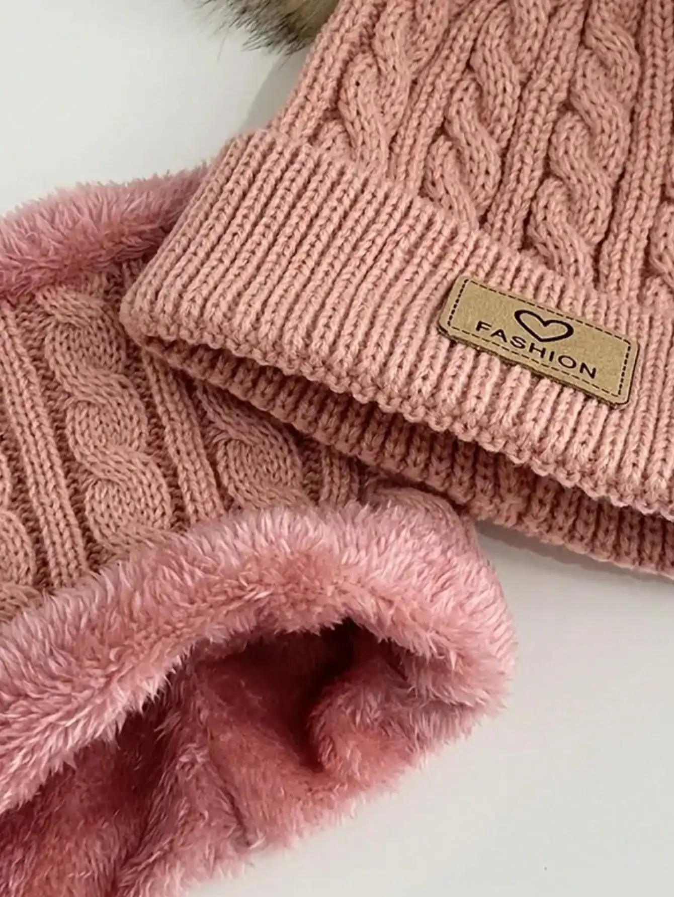 Ensemble Tricot Enfant Hiver - Chapeau + Écharpe + Gants | 7-13 ans | Noël – Image 12